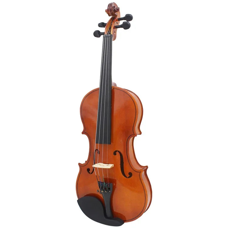 Violino Acústico de Tamanho Completo 4/4 Feito à Mão em Madeira Maciça, Violino