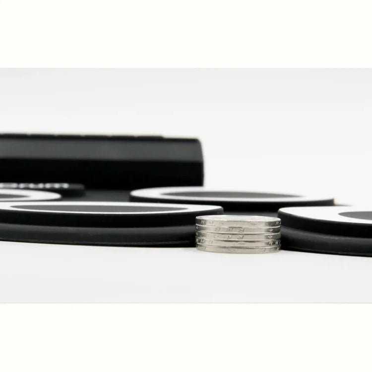 Bateria Eletrónica Portátil de Silicone com Rolagem Manual USB, Bateria Eletrónica USB (Preto), Bateria Eletrónica (Verde)