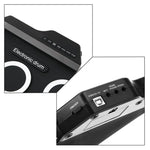 Bateria Eletrónica Portátil de Silicone com Rolagem Manual USB, Versão Ícone Preta, Bateria Eletrónica Versão Ícone Preta