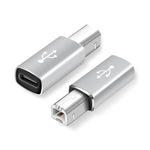 Adaptador Universal Tipo-C Fêmea para MIDI Macho para Instrumentos Musicais Electrónicos