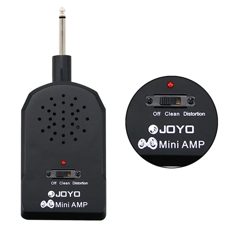 Amplificador de Guitarra JOYO JA-01 2W de Grande Volume Mini Portátil para Guitarra Elétrica e Baixo com Timbre de Distorção, Suporta MP3 / Auscultadores, JA-01
