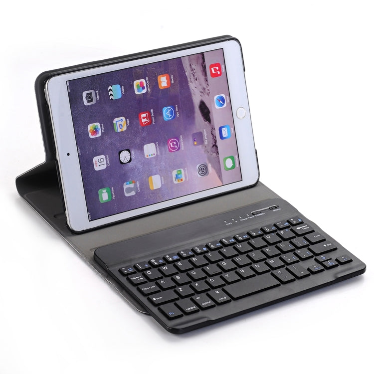 A03 para iPad mini 3 / 2 / 1 Capa para Tablet Ultra-fina Universal em ABS com Flip Horizontal + Teclado Bluetooth