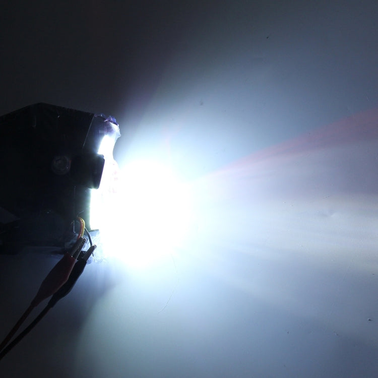 U7 10W 1000LM CREE LED Waterproof IP67 Headlamp Light with Angel Eyes Light for Motorcycle / SUV, DC 12V, U7 10W 1000LM White Light