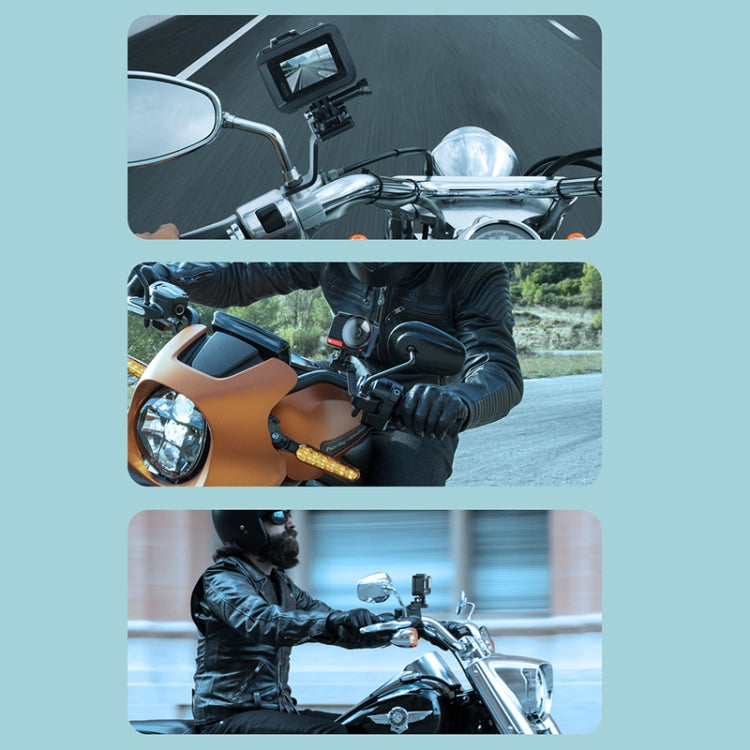 Suporte de Telemóvel de Liga para Guiador de Motociclo RUIGPRO para GoPro, Insta360, DJI e Outras Câmaras de Ação