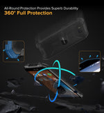À prova de água IP68/IP69K, à prova de pó e choque, reconhecimento facial, bateria de 4000mAh, ecrã de 5.0 polegadas, Android 9.0 MTK6580A/W Quad Core até 1.3GHz, rede: 3G, Armor X6 2GB+16GB