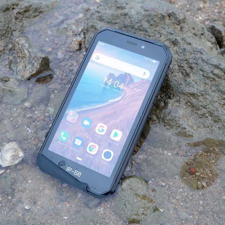 À prova de água IP68/IP69K, à prova de pó e choque, reconhecimento facial, bateria de 4000mAh, ecrã de 5.0 polegadas, Android 9.0 MTK6580A/W Quad Core até 1.3GHz, rede: 3G, Armor X6 2GB+16GB
