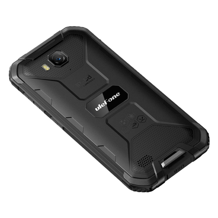 À prova de água IP68/IP69K, à prova de pó e choque, reconhecimento facial, bateria de 4000mAh, ecrã de 5.0 polegadas, Android 9.0 MTK6580A/W Quad Core até 1.3GHz, rede: 3G, Armor X6 2GB+16GB