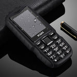 Resistente a poeiras e choques, MTK6261DA, bateria de 2400mAh, 2,4 polegadas, Dual SIM