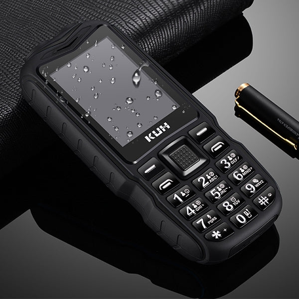 Resistente a poeiras e choques, MTK6261DA, bateria de 2400mAh, 2,4 polegadas, Dual SIM