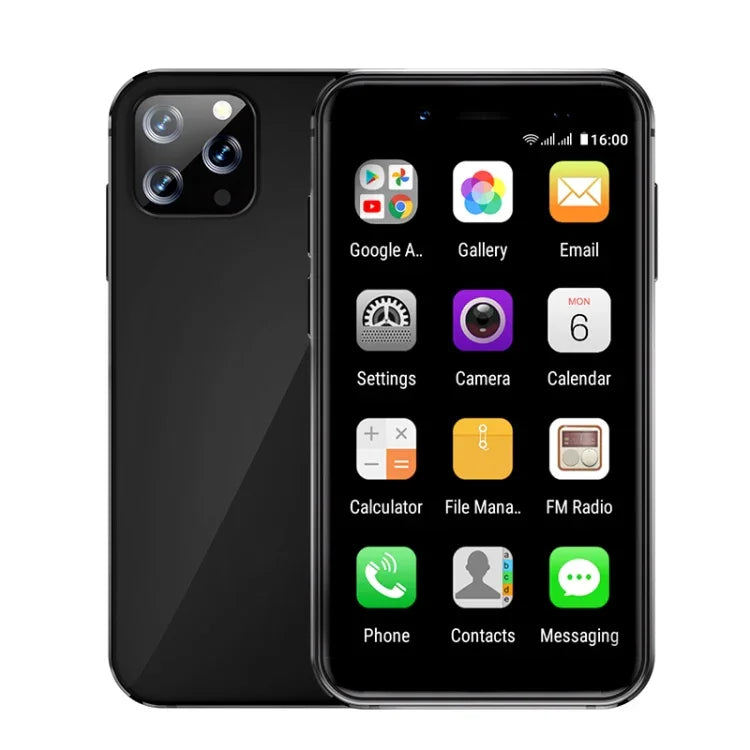 Android 8.1 de 3.0 polegadas MTK6580 Quad Core 1.3GHz, Rede: 3G, Dual SIM, Versão Global com Google Play