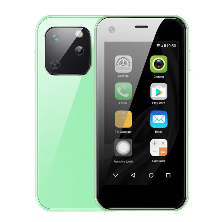 Android 2.5 polegadas MTK6580 Quad Core até 1.3GHz, Bluetooth, WiFi, FM, Rede: 3G, Dual SIM, XS13