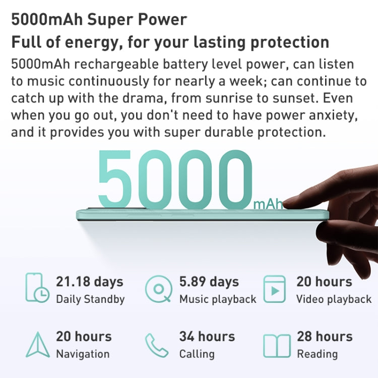 Bateria de 5000mAh, Identificação Facial e por Impressão Digital, Ecrã de 6.71 polegadas MIUI 13 MediaTek Helio G85 Octa Core até 2.0GHz, Rede: 4G, Dual SIM, Sem Suporte Google Play, 4GB+128GB