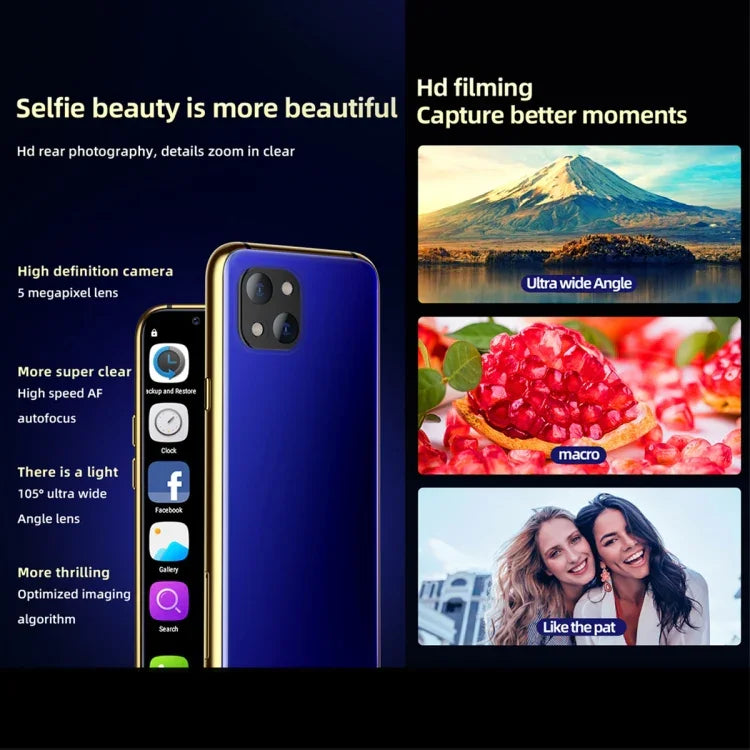 Reconhecimento Facial por Infravermelhos, Android 6.0 de 3.46 polegadas MTK6737 Quad Core até 1.1GHz, BT, WiFi, FM, Rede: 4G, GPS, Dual SIM, 3GB+64GB