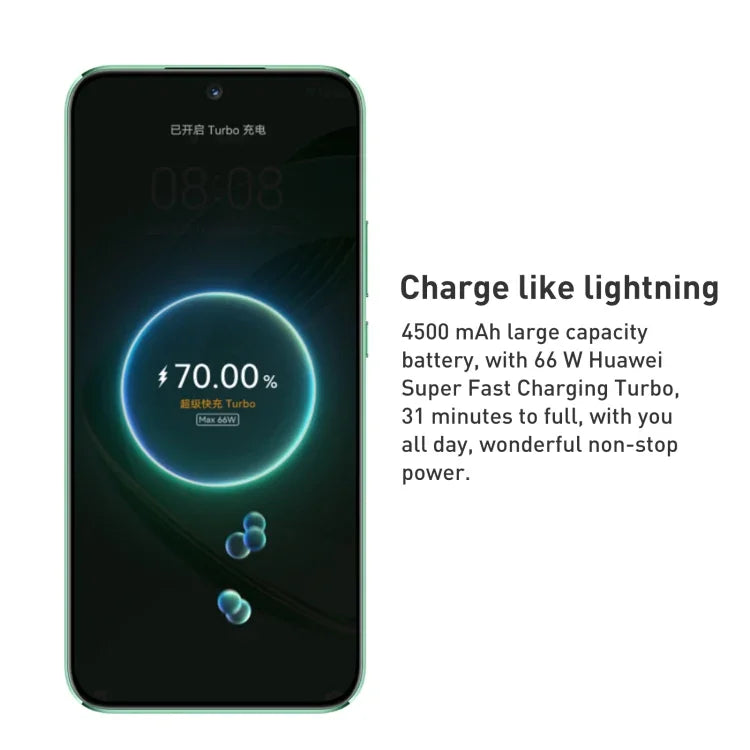 Câmaras Duplas Traseiras, Identificação por Impressão Digital no Ecrã, 6,7 polegadas HarmonyOS Qualcomm Snapdragon 778G 4G Octa Core até 2,4GHz, Rede: 4G, OTG, NFC, Não Suporta Google Play, nova 11 256GB