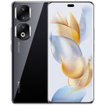 Três câmaras traseiras + duas câmaras frontais, identificação por impressão digital no ecrã, 6,78 polegadas Magic UI 7.1 Android 13 Qualcomm Snapdragon 8+ Gen 1 Octa Core até 3,0GHz, Rede: 5G, OTG, NFC, Não suporta Google Play, Honor 90 Pro 5G 12GB+256GB