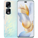 Três câmaras traseiras + duas câmaras frontais, identificação por impressão digital no ecrã, 6,78 polegadas Magic UI 7.1 Android 13 Qualcomm Snapdragon 8+ Gen 1 Octa Core até 3,0GHz, Rede: 5G, OTG, NFC, Não suporta Google Play, Honor 90 Pro 5G 12GB+256GB