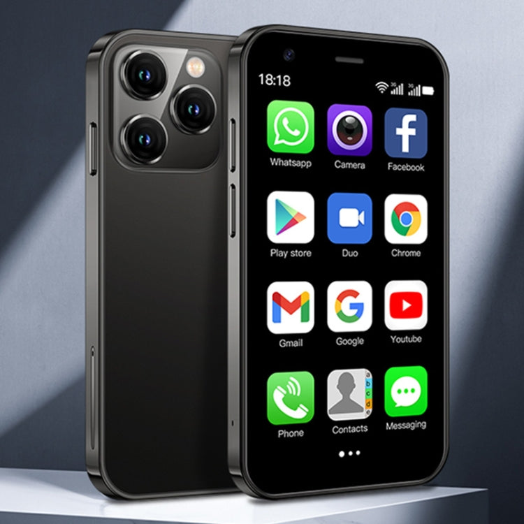 3,0 polegadas Android 8.1 MTK6580 Quad Core até 1,3GHz, Bluetooth, WiFi, GPS, Rede: 3G, Dual SIM, SOYES XS15