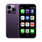 3,0 polegadas Android 8.1 MTK6580 Quad Core até 1,3GHz, Bluetooth, WiFi, GPS, Rede: 3G, Dual SIM, SOYES XS15