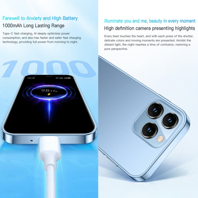 3,0 polegadas Android 8.1 MTK6580 Quad Core até 1,3GHz, Bluetooth, WiFi, GPS, Rede: 3G, Dual SIM, SOYES XS15