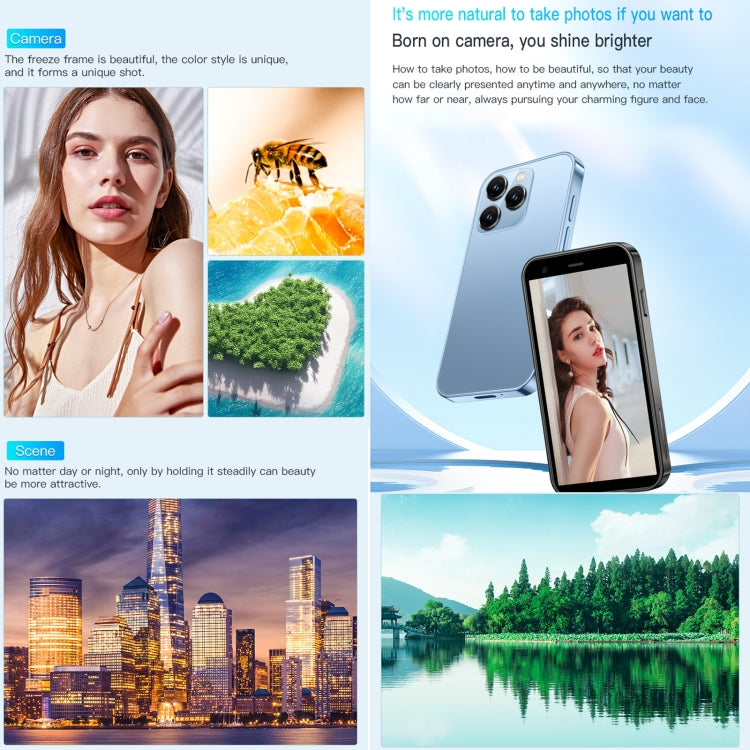 3,0 polegadas Android 8.1 MTK6580 Quad Core até 1,3GHz, Bluetooth, WiFi, GPS, Rede: 3G, Dual SIM, SOYES XS15
