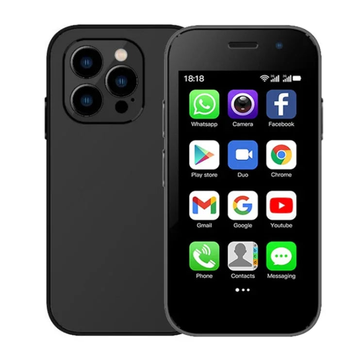 3,0 polegadas Android 9.0 MTK6737 Quad Core, Bluetooth, WiFi, Rede: 3G, Dual SIM, SOYES XS15 Pro