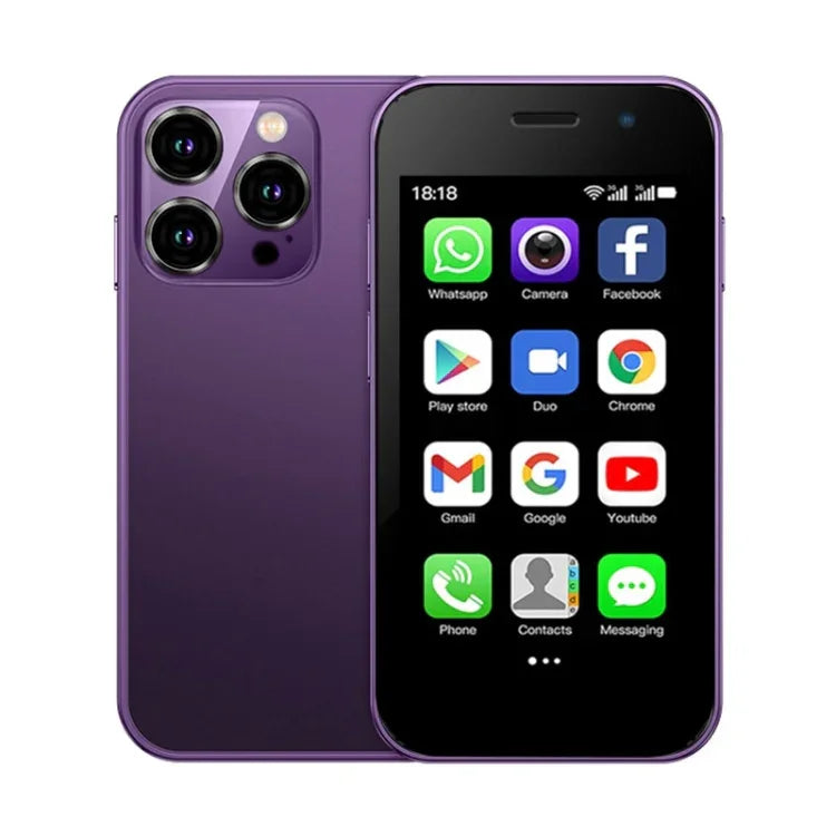 3,0 polegadas Android 9.0 MTK6737 Quad Core, Bluetooth, WiFi, Rede: 3G, Dual SIM, SOYES XS15 Pro
