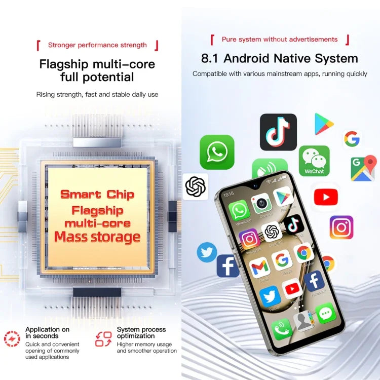 SOYES XS18 Pro Max, 2GB+16GB, Face ID, 4,3 polegadas Android 8.1 MTK6737A Quad Core, Rede: 4G, OTG, Dual SIM, XS18 Pro Max
