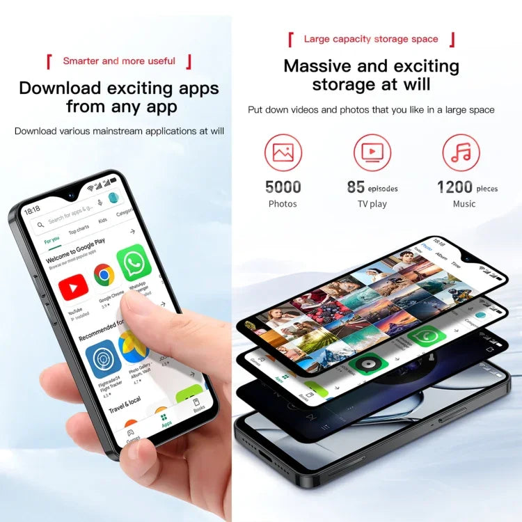 SOYES XS18 Pro Max, 2GB+16GB, Face ID, 4,3 polegadas Android 8.1 MTK6737A Quad Core, Rede: 4G, OTG, Dual SIM, XS18 Pro Max