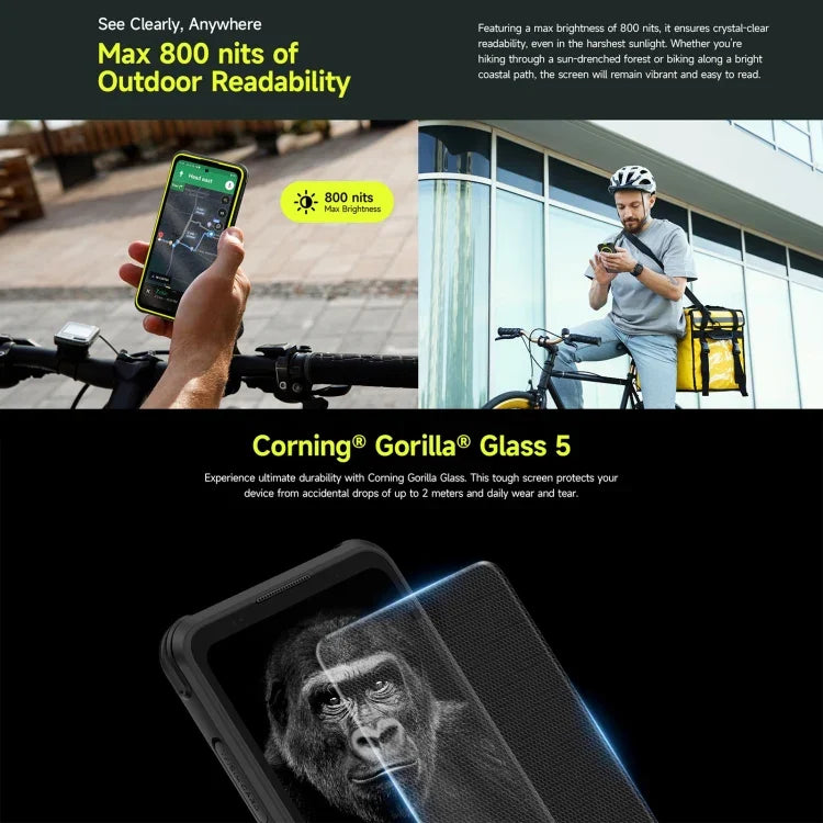 Ulefone Armor X31 Pro 5G, 8GB+256GB, Night Vision, IP68/IP69K Rugged Phone, 6.56 inch Android 14 MediaTek Dimensity 6300 Octa Core, Network: 5G, NFC, OTG, Armor X31 Pro