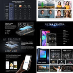 Ulefone Armor 28 Ultra Telemóvel Resistente, 16GB+1TB, Visão Noturna, 10600mAh, 6,67 polegadas Android 14 MediaTek Dimensity 9300+ Octa Core, Rede: 5G, NFC, Armor 28 Ultra