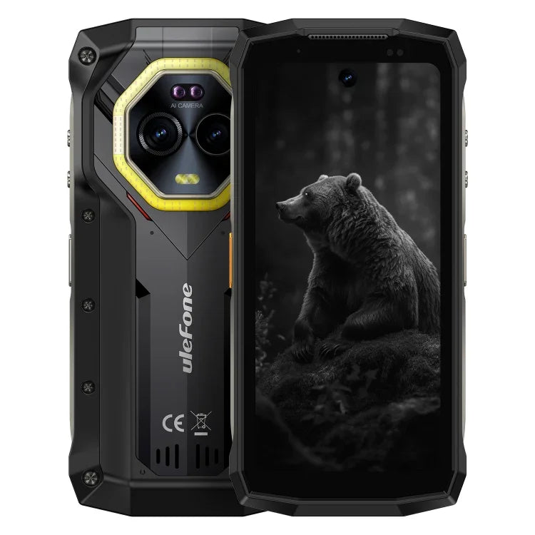 Ulefone Armor Mini 20, Visão Noturna, 8GB+256GB, Telemóvel Resistente IP68/IP69K, 4,7 polegadas Android 14 MediaTek Dimensity 6300 Octa Core, Rede: 4G, NFC, OTG, Armor Mini 20