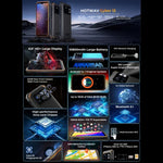 HOTWAV CYBER 13, Telemóvel Resistente IP68/IP69K, 8GB+128GB, 10800mAh, 6,6 polegadas Android 14.0 Unisoc T606 Octa Core, Rede: 4G, NFC, OTG