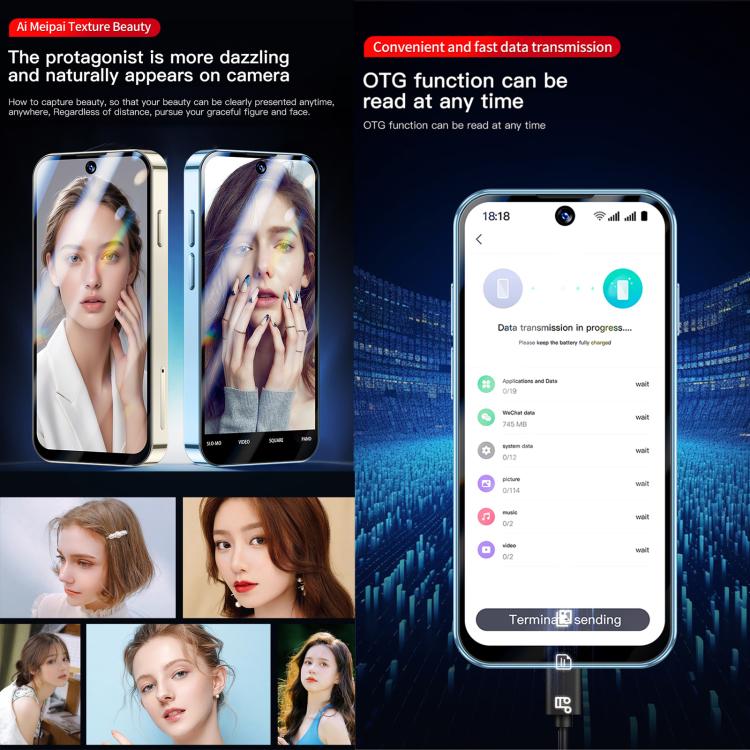 SOYES XS19 Pro, 4GB+64GB, 3,8 polegadas Android 12.0 MTK6762 Quad Core, Rede: 4G, Dual SIM, GPS, OTG, Suporta Google Play Store, 4GB+64GB