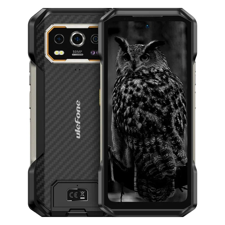 Ulefone Armor 27 Telemóvel Resistente, 12GB+256GB, Visão Noturna, 10600mAh, 6,78 polegadas Android 14 MediaTek Helio G99 Octa Core, Rede: 4G, NFC, OTG, Armor 27