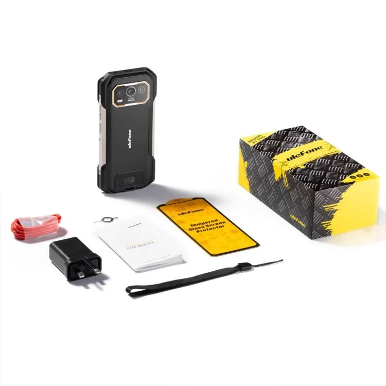 Ulefone Armor 27 Telemóvel Resistente, 12GB+256GB, Visão Noturna, 10600mAh, 6,78 polegadas Android 14 MediaTek Helio G99 Octa Core, Rede: 4G, NFC, OTG, Armor 27