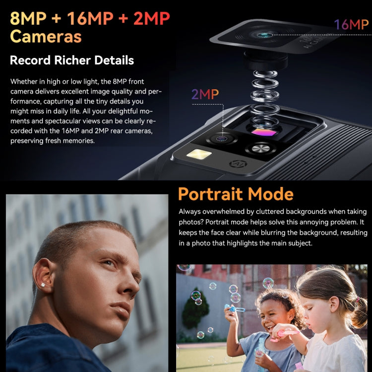 Blackview BV4800 Pro, 4GB+128GB, IP68/IP69K/MIL-STD-810H, 6,56 polegadas Android 14 Unisoc T606 Octa Core, Rede: 4G, OTG
