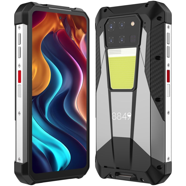 Unihertz Tank 3 / 8849, 16GB+512GB, Câmara 200MP, Visão Noturna, Bateria 23800mAh, 6,79 polegadas Android 13 Dimensity 8200 Octa Core, Rede: 5G, Tank 3 sem Medidor de Distância a Laser