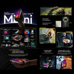 Ulefone Armor Mini 20T Pro, Imagem Térmica, 8GB+256GB, Telemóvel Resistente IP68/IP69K, 4,7 polegadas Android 14 MediaTek Dimensity 6300 5G Octa Core, Rede: 5G, NFC, OTG, Armor Mini 20T Pro