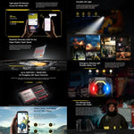 Ulefone Armor Mini 20 Pro, 8GB+256GB, Telemóvel Resistente IP68/IP69K, 4,7 polegadas Android 14 MediaTek Dimensity 6300 5G Octa Core, Rede: 5G, NFC, OTG, Armor Mini 20 Pro