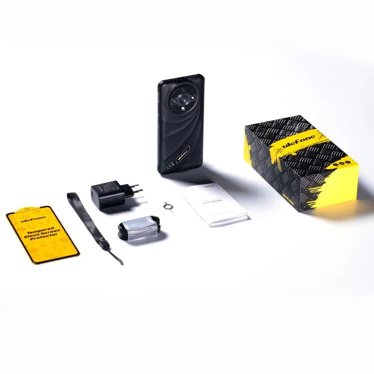 Ulefone Armor X31, 6GB+128GB, Visão Noturna, Telemóvel Resistente IP68/IP69K, 6,56 polegadas Android 14 MediaTek Helio G91 Octa Core, Rede: 4G, NFC, OTG, Armor X31
