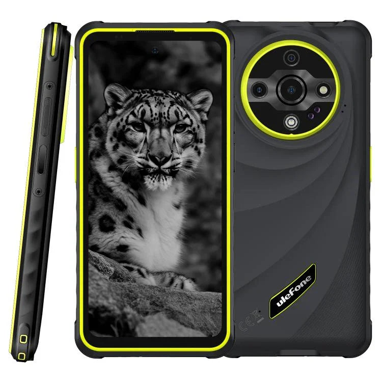 Ulefone Armor X31, 6GB+128GB, Visão Noturna, Telemóvel Resistente IP68/IP69K, 6,56 polegadas Android 14 MediaTek Helio G91 Octa Core, Rede: 4G, NFC, OTG, Armor X31