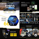 Ulefone Armor 30 Pro Telemóvel Resistente, 16GB+512GB, Visão Noturna, Ecrã Duplo 6,95 polegadas + 3,4 polegadas Android 14 MediaTek Dimensity 7300X Octa Core, Rede: 5G, OTG, NFC, Armor 30 Pro