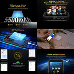 Ulefone Armor X32 Pro 5G, 8GB+256GB, Visão Noturna, Telemóvel Resistente IP68/IP69K, 5,65 polegadas Android 14 MediaTek Dimensity 6300 Octa Core, Rede: 5G, NFC, OTG, Armor X32 Pro 5G
