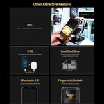 Oukitel WP23 Plus Telemóvel Resistente, 8GB+256GB, 6,52 polegadas Android 14.0 Unisoc T606 Octa-core, NFC, OTG, Rede: 4G, WP23 Plus 8GB+256GB