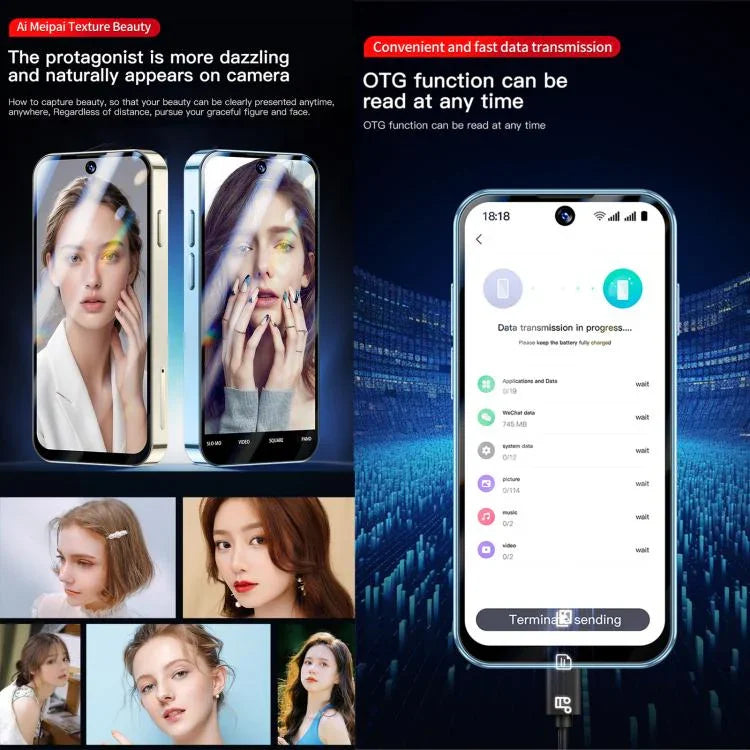 SOYES XS19 Pro, 6GB+128GB, 3,8 polegadas Android 12.0 MTK6762 Quad Core, Rede: 4G, Dual SIM, GPS, OTG, Suporte Google Play Store, 6GB+128GB