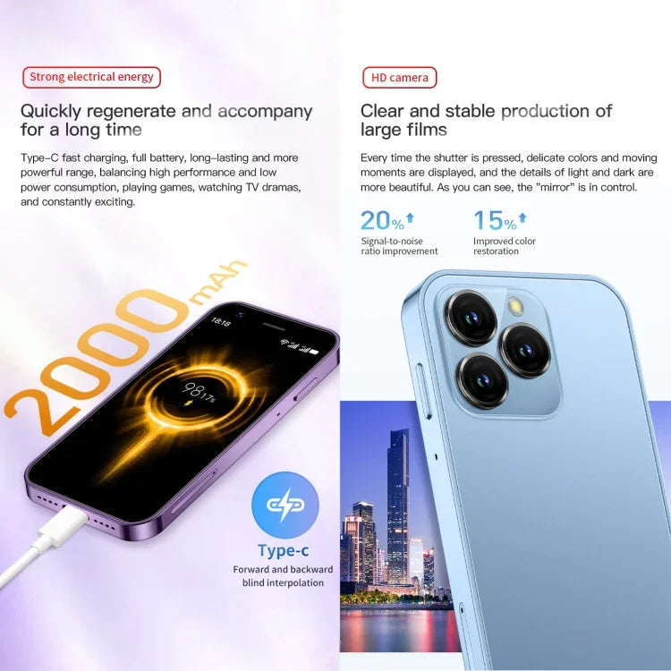 SOYES XS16, 2GB+16GB, 3,0 polegadas Android 10.0 MTK6737 Quad Core, Bluetooth, WiFi, Rede: 4G, Dual SIM, Suporte Google Play Store, 2GB+16GB