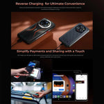 Oukitel WP55 Pro 5G Telefone Robusto, 16GB+512GB, Câmara 108MP, Identificação por Impressão Digital, 6,6 polegadas Android 15 MediaTek Dimensity 7025 Octa Core, NFC, OTG, Rede: 5G, WP55 Pro