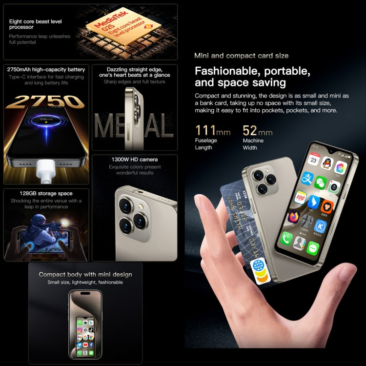 SOYES SOYES F9 Max, 4GB+64GB, 4,3 polegadas Android 12 MTK6762 Octa Core, Rede: 4G, OTG, Dual SIM, 4GB+64GB