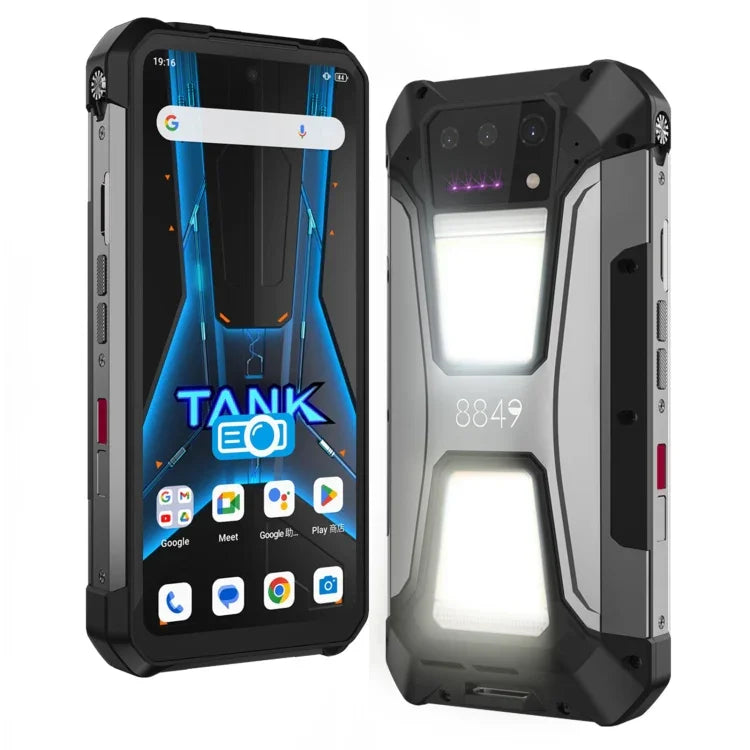 Unihertz 8849 Tank 2 Pro Telemóvel Robusto com Projetor de Visão Noturna, 12GB+256GB, 6,79 polegadas Android 14 MTK6789 Octa Core, Rede: 4G