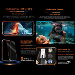 Blackview Oscal Marine 2, 4GB+64GB, 6,56 polegadas Android 15 Unisoc UMS9230E T615 Octa Core, Rede: 4G, OTG, NFC, 4GB+64GB
